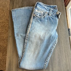 Silver Suki Bootcut Jeans - size W27/L31